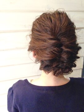 アコテアット ヘア(acote @) 【Neolive & 渋谷店】 編み込みアレンジ