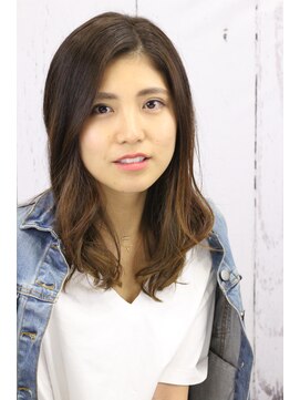 ヘアサロン ロータス(Hair Salon Lotus) ツヤ感、透明感◎ブルージュカラー×バレイヤージュ