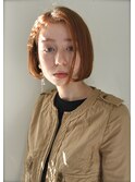 【juno】切りっぱなしショートボブ☆内巻きワンカールパーマ