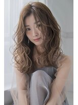 ヘアーアンドメイク ファット(Hair&Make PHAT)&nbsp;シアーベージュウェーブロング20代30代