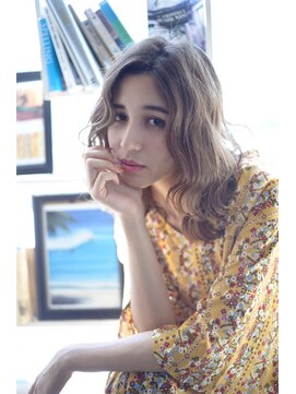 ラべリー 池袋(LOVELEY) クラシカルロブ×ミルクティーベージュ　カラー　【池袋】