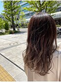 【Feria松山】透け感グレージュ×グラデーション
