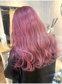 ケアブリーチ×ホワイトピンク