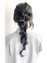 ニスル 町田店(NISURU)&nbsp;似合わせカット/大人ガーリー/ダークアッシュ/着物/町田/町田駅