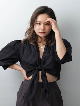 ヘアーカッティングガーデン ジャック モアザン 近鉄奈良店 バレイヤージュ/ハイライト[奈良/大和西大寺駅/白髪ぼかし]