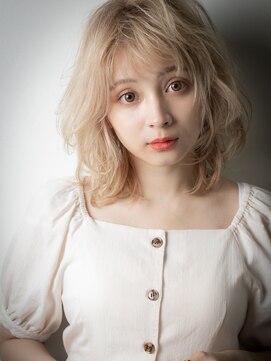 カバーヘア 上尾西口店(COVER HAIR) ハイトーンカラー外国人風フレンチカジュアルw上尾10代20代30代