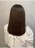 艶髪ストレート♪*。
