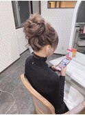 #お団子 #ヘアセット #ヘアメイク