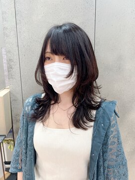 ユーフォリア 池袋東口駅前店(Euphoria) 【Mizuki指名で叶う♪】ナチュラル可愛いロングウルフ : )