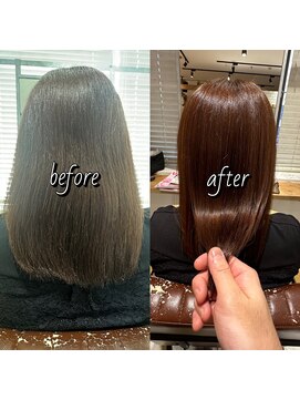 エイト アゲオ 上尾店(EIGHT ageo) お客様スタイル_髪質改善トリートメント