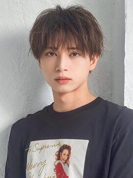 アグ ヘアー カノン 塚本店(Agu hair kanon) 《Agu hair》ダウンバングマッシュ【numberA.×BLEACHi】WAX
