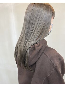 フレーム なんば店(FRAME) ブリーチ必須のグレージュカラー