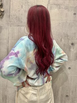 ビスポーク(BESPOKE) 透明感抜群♪20代30代ダブルカラーブリーチオンボルドー