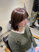 トレス(TRESS)&nbsp;外ハネボブ　レイヤーボブ　くびれミディアム