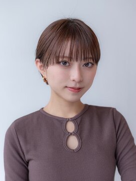 イオ 本厚木(io) 20代30代大人かわいい丸みショートワイドバングイメチェン小顔