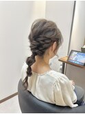 ヘアセットダウンスタイル♪
