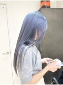 ブルーカラーペールブルー水色カラーブルーシルバーハイトーン