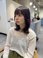 ロカ(roka)&nbsp;ラベンダーグレージュ/顔まわりレイヤー