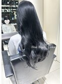 艶々透明感ブルーブラック