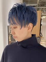 ゴウトゥデイ 渋谷MODI店(GO TODAY)&nbsp;刈り上げショートレイヤー×ブルージュカラー