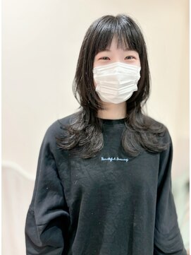 ネオリーブカップ 町田店(Neolive capu) レイヤー　メルティカラー　似合わせカット