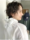 ショートパーマ/ニュアンスパーマ/垢抜けショート