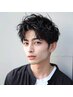 【平日10時~17時限定】メンズカット+デザインパーマ+シャンプー￥6900