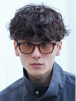 レタッチ バイ フィフス 天神大名(RETOUCH by fifth)&nbsp;福岡天神ゆるめシャドウパーマメンズマッシュウルフカット緩め