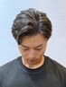 ヘア＆アイブロウカットコース<理容室><バーバー>