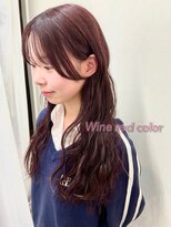 ラベスト バイ セロ 池袋メトロポリタン前(LOVEST by CERO)&nbsp;垢抜け可愛い♪ワインカラー！ 韓国ヘア/秋カラー/韓国/池袋