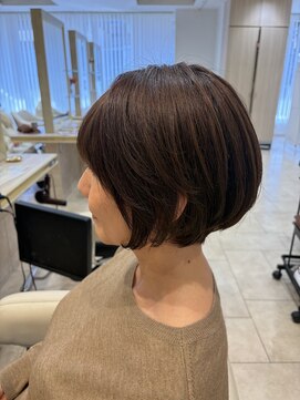 アッシュ 仙川店(Ash) 30代40代50代前髪あり小顔大人かわいいくびれショートクセ毛多毛