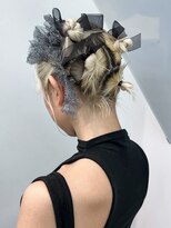アルバム 銀座(ALBUM GINZA) ハイトーンおくれ毛ロング顔周りレイヤー_ba572641