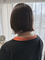 ログ(log)&nbsp;ニュアンスパーマ　髪質改善カラー　顔まわり　レイヤー　艶髪