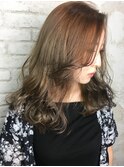 ハイトーングレージュ/オルチャンミディ池袋美容室prize