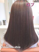 マリーナヘアー(marina hair)&nbsp;ストレートミディアムロング☆