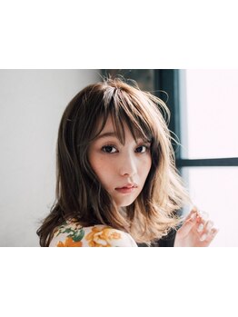 【カット+アディクシーカラー+Tr 13200】毛先に引っ掛かり無く、美しく伸ばし続けられるのが◎