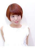 上品にまとまるつやつやショート