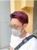 【津賀 涼】お客様photo☆ピンク韓国マッシュショート☆
