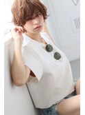 【MYRO】 外ハネフェザーショート