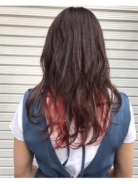 フロート 小阪店(float) インナーカラー_クールショート ピンクグレージュ ボブルフ