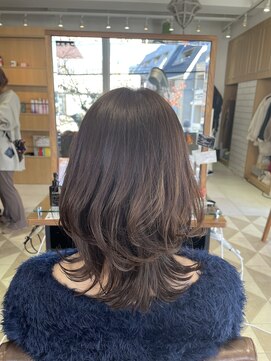 バブ バイネオリーブ(Bab by neolive) くびれ外ハネミディ