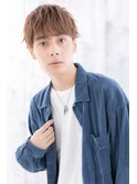 アクセントカラーフェザーマッシュヘルシースタイルc1