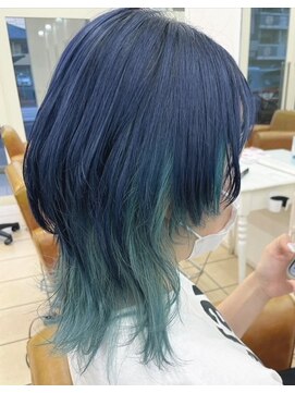 グラスペディア(graspedia) アクアブルーインナーデザイン2ｍ