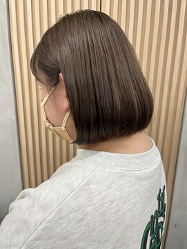 ロンドプロフィール 浦和(Lond profil) 中川陽南子【ぱつっとボブでこなれたお洒落感UPミルクティー