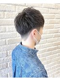 ショート×ノンパーマ