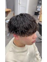 オムデュー(HOMME DEUX) 【KAITO】波巻きパーマ！