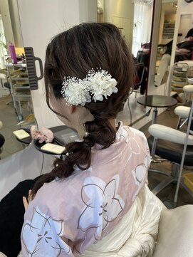 インデックスヘアー 錦糸町店(in'dex hair) ゆるふわシニヨンアレンジ【錦糸町/錦糸町駅/錦糸町北口】