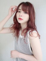 ブゾン(buZon)&nbsp;【buZonブゾン】ミックスウェーブ×ピンクブラウン