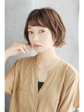 ディーアールラズリー(DR LAZULI) 透け感バングの無造作カール