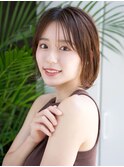前髪あり外はねショートボブ20代30代40代【AIN.表参道】小田恭平
